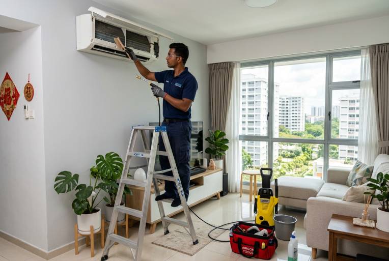 How often to service aircon Singapore during hot and humid months
